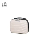 تصویر اختصاصی از کیف آرایشی چمدان ماندیرو در رنگ سفید