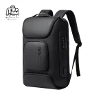تصویر اختصاصی از نمای جلو و کناری کوله بنج کد 7216 پلاس در رنگ مشکی