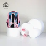 تصویر اختصاصی از نمای پشتی کوله‌پشتی مدرسه you cute کد ۸۰۱۳ در رنگ آبی