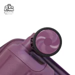 تصویر اختصاصی از چرخ چمدان هرموسا کد ۸۰۲۶ در رنگ بنفش