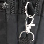 تصویر اختصاصی از جزئیات کیف زنانه دوشی سینگلی کد ۰۲۲۷ در رنگ مشکی
