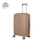 تصویر اختصاصی از چمدان هرموسا کد ۸۰۲۱ سایز بزرگ در رنگ کرم