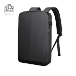 تصویر اختصاصی از نمای جلو و کناری کوله‌پشتی بنج کد ۲۲۲۰۱ در رنگ مشکی