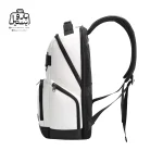 تصویر اختصاصی از نمای کناری کوله‌پشتی بنج کد ۶۶۲۷ در رنگ سفید