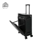 تصویر اختصاصی از زیپ جلو باز چمدان بنج کد ql۷۰۱ سایز کوچک (داخل کابین) در رنگ مشکی
