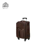 تصویر اختصاصی از چمدان سایز کوچک (داخل کابین) تراول استار در رنگ قهوه‌ای