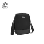 تصویر اختصاصی از نمای جلو و کناری کیف دوشی بنج کد qd۷۵۱ در رنگ مشکی
