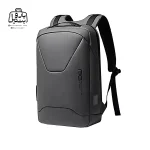 تصویر اختصاصی از نمای جلو و کناری کوله بنج کد 22188 در رنگ طوسی