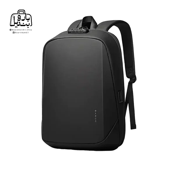 تصویر اختصاصی از نمای جلو و کناری کوله بنج کد ۷۲۵۱ در رنگ مشکی