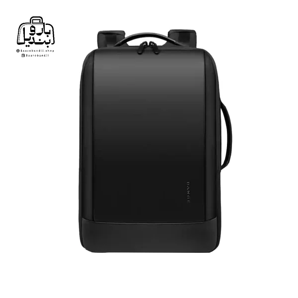 تصویر اختصاصی از نمای جلوی کوله بنج کد s52 در رنگ مشکی
