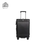 تصویر اختصاصی از نمای جلوی چمدان بنج کد yl۲۰۰ سایز کوچک (داخل کابین) در رنگ مشکی