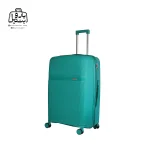 تصویر اختصاصی از چمدان هرموسا کد ۸۰۲۵ سایز متوسط در رنگ سبز آبی