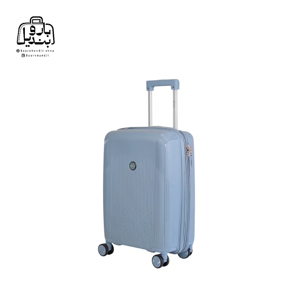 تصویر اختصاصی از چمدان هرموسا کد ۸۰۲۶ سایز کوچک (داخل کابین) در رنگ آبی
