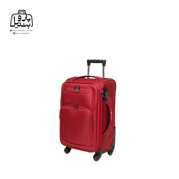 تصویر اختصاصی از چمدان سایز کوچک (داخل کابین) هرموسا کد HB002 در رنگ قرمز