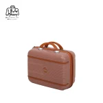 تصویر اختصاصی از کیف آرایشی چمدان تیتان‌ پلورا در رنگ کالباسی