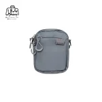 تصویر اختصاصی از نمای جلوی کیف دوشی فوور کد 2802-08 در رنگ طوسی