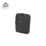 تصویر اختصاصی از نمای جلو و کناری کیف دوشی لیستات leastat کد ۲۱۲۲ در رنگ مشکی