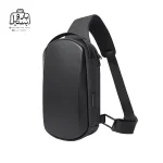 تصویر اختصاصی از نمای جلو و کناری بادی‌ بگ (کراس بادی) بنج کد ۷۲۵۶ در رنگ مشکی