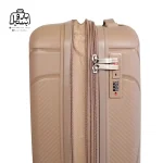 تصویر اختصاصی از زیپ افزایش سایز سایز کوچک (داخل کابین) چمدان هرموسا کد ۹۰۴۴ در رنگ نسکافه‌ای
