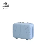تصویر اختصاصی از کیف آرایشی چمدان هرموسا کد ۹۰۴۴ در رنگ آبی