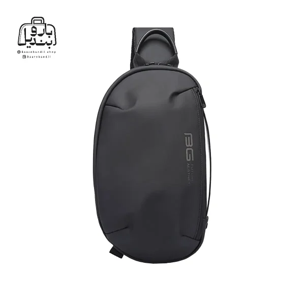تصویر اختصاصی از نمای جلوی بادی‌ بگ (کراس بادی) bange کد 7306 در رنگ مشکی